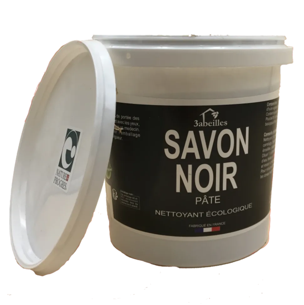 3 ABEILLES - Savon noir mou - 1kg