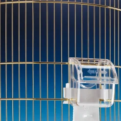 Accessoires pour cages à oiseaux ferplast mangeoire fpi 4503 plastique canaris
