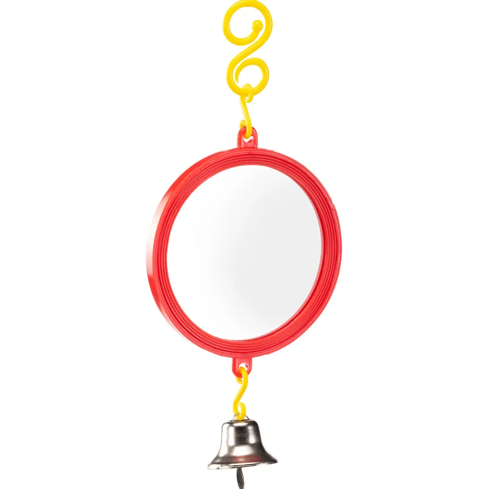 Accessoires pour cages à oiseaux ferplast jouet pa 4212 miroir coloré