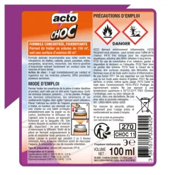 ACTO - Acto choc - aérosol action foudroyante - insecticide polyvalent - fabriqué en fr