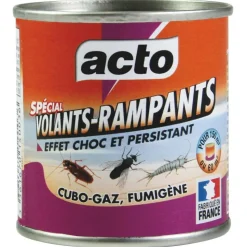 ACTO - Acto cubo gaz - fumigène insecticide polyvalent | fabriqué en france