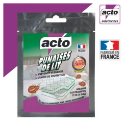ACTO - Acto plaquette punaises de lit - répulsive et insecticide