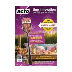 ACTO - Acto tapette électrique: l'innovation anti-insectes pour la maison
