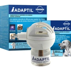 ADAPTIL - Produit apaisant Adaptil pour chien : diffuseur et flacon recharge 30j