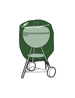 ALTADEX - Housse de protection barbecue 128x80x253cm 100gr/m²