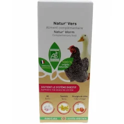 ANIMALLPARADISE - Natur' vers, contre les vers pour poules et canards 250 ml