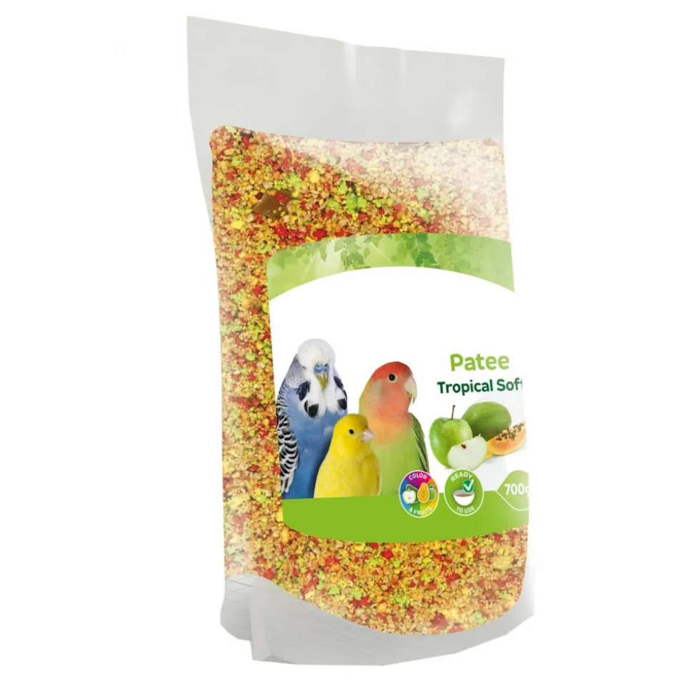 ANIMALLPARADISE - Pâtée soft tropical 700 g aliment complémentaire pour oiseaux.