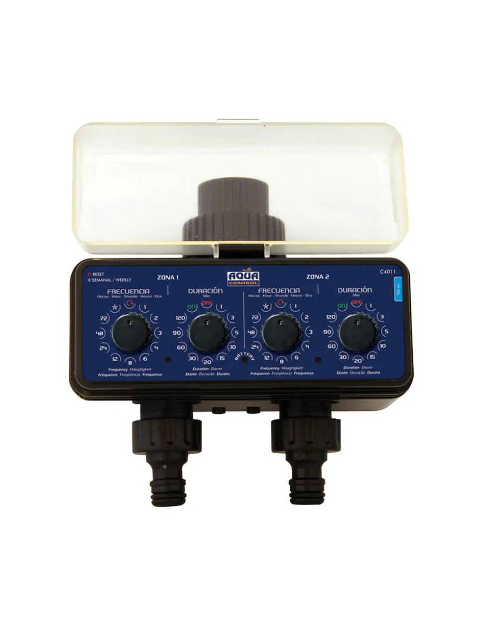 AQUA CONTROL - Programmateur de robinet double sortie c5005 aqua control