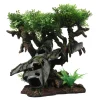 AQUA DELLA - Décor épave d' avion arbre 26x24x27.5cm
