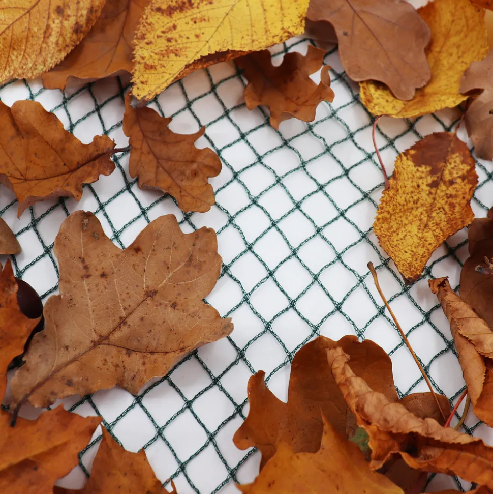 AQUAGART - Filet de bassin 16 m x 12 m filet à feuilles, filet, filet de protection contre les feuilles, robuste