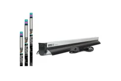 ARCADIA - Kit d'éclairage prot5 uvb 12% 54w 120 cm - rampe et tube t5 pour reptiles (lézards, tortues)