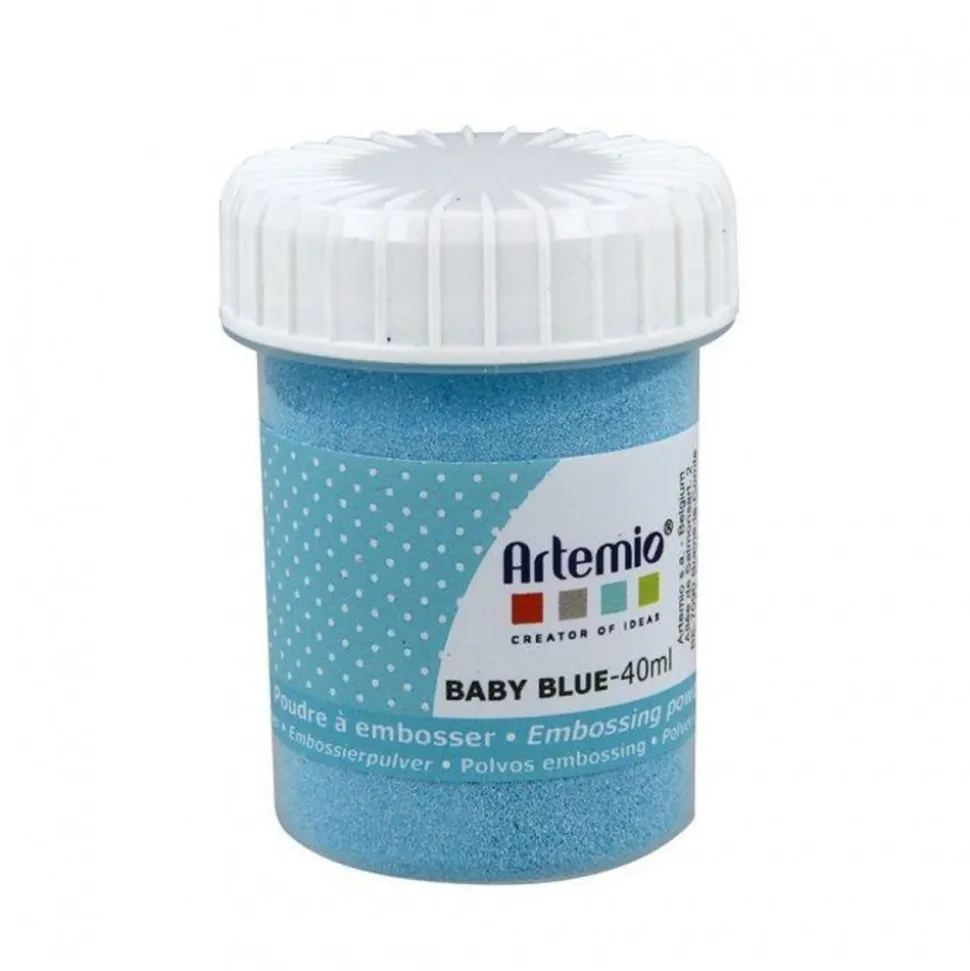 ARTEMIO - Poudre à embosser 40 ml - bleu clair
