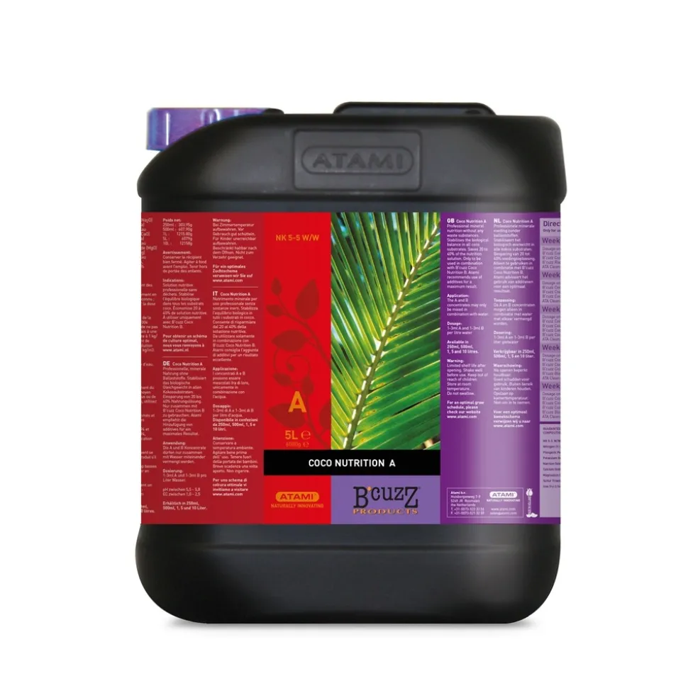 ATAMI - Engrais coco nutrition a - 5 litres