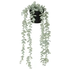ATMOSPHERA CREATEUR D'INTERIEUR - Eucalyptus artificiel en pot "merly" vert h51cm