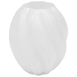 ATMOSPHERA CREATEUR D'INTERIEUR - Vase "valma" blanc h21cm