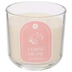 ATMOSPHERA CREATEUR D'INTERIEUR - Bougie parfumée " floa" cerise 610g
