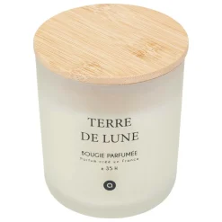 ATMOSPHERA CREATEUR D'INTERIEUR - Bougie parfumée "terre de lune" pétales de musc 255g
