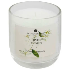 ATMOSPHERA CREATEUR D'INTERIEUR - Bougie parfumée cloche "oudy" 200g jardin d été et jasmin