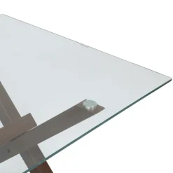 ATMOSPHERA CREATEUR D'INTERIEUR - Table à manger "jorel" marron 180x90x74,5cm