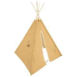 ATMOSPHERA CREATEUR D'INTERIEUR - Tipi enfant "wapi" - coton et peuplier - jaune ocre