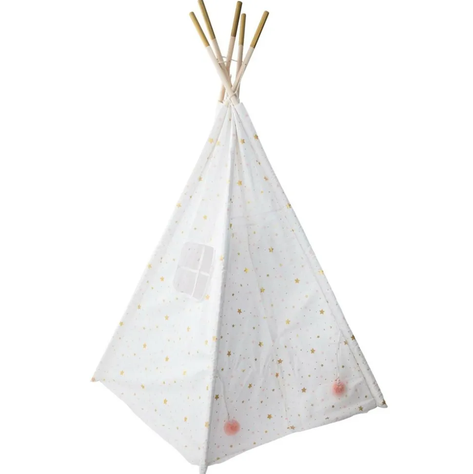 ATMOSPHERA CREATEUR D'INTERIEUR - Tipi enfant blanc & doré