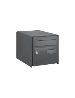 AUTO PRATIC - Boîte aux lettres probat double face gris 7016 - decayeux