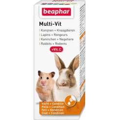 BEAPHAR - Multi-vitamines lapins et rongeurs 50 ml