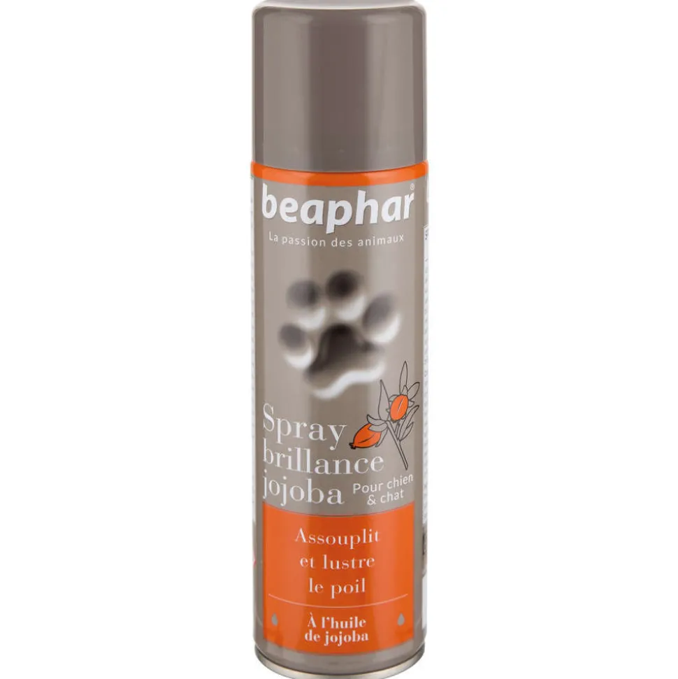 BEAPHAR - Spray brillance à l'huile de jojoba pour chien : 250 ml