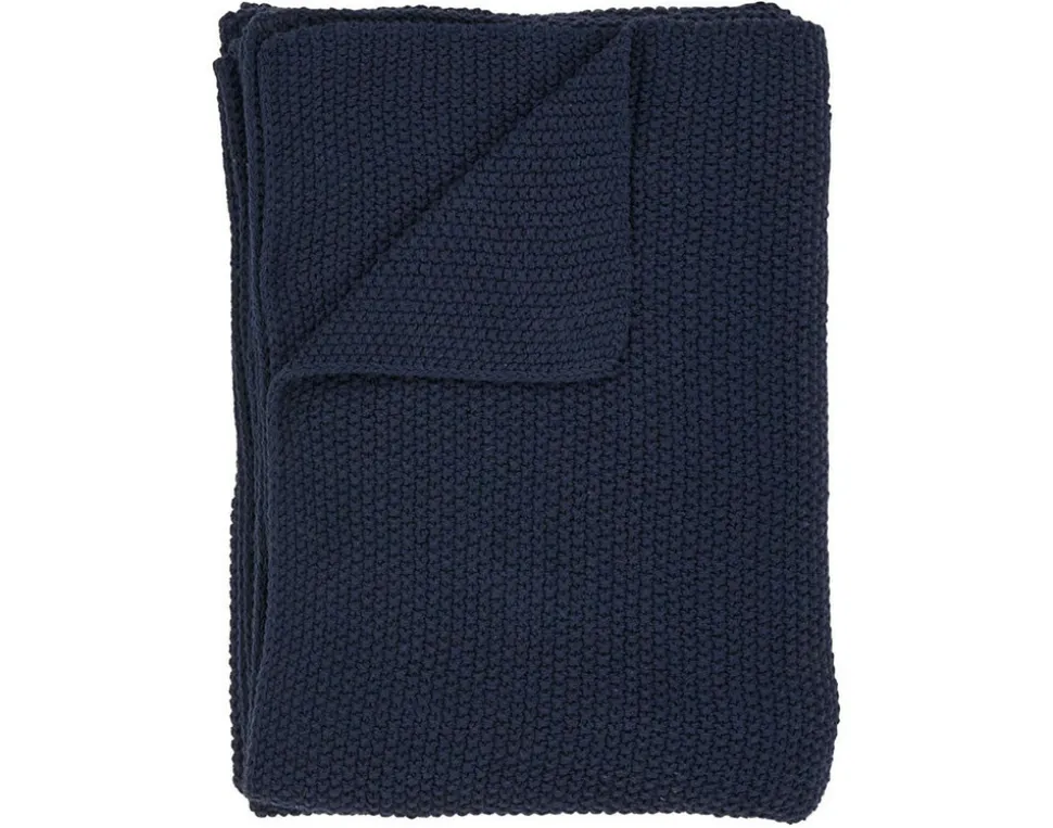 BEST MOBILIER - Adrano - plaid - 130x170 cm - en coton recyclé