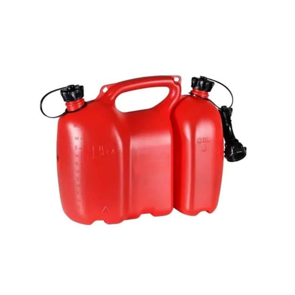Bidon double réservoir oregon essence/ huile 6+3 l