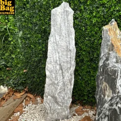 BIG BAG EXPRESS - Monolithe décoratif de jardin en marbre purple wave nat col 101cm