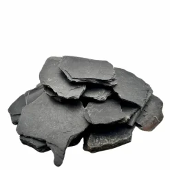 BIG BAG EXPRESS - Pack 100kg paillage minéral paillettes ardoise noire ø 30/80 mm (4 sacs x 25kg) - livraison standard