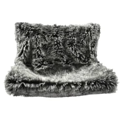 BOBBY - Hamac radiateur ''Poilu" Noir 47x30x25cm pour chat