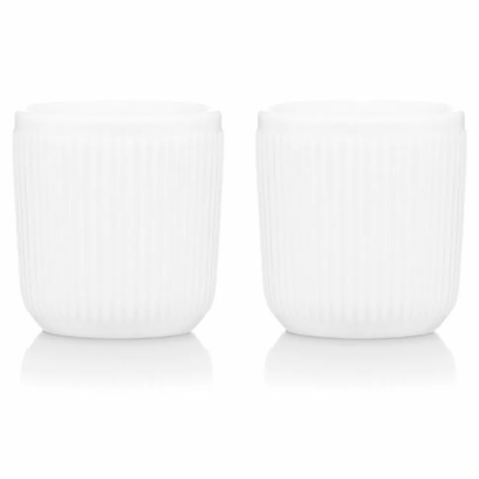 Bodum 2 tasses à café double paroi 10cl blanc - 12059-03