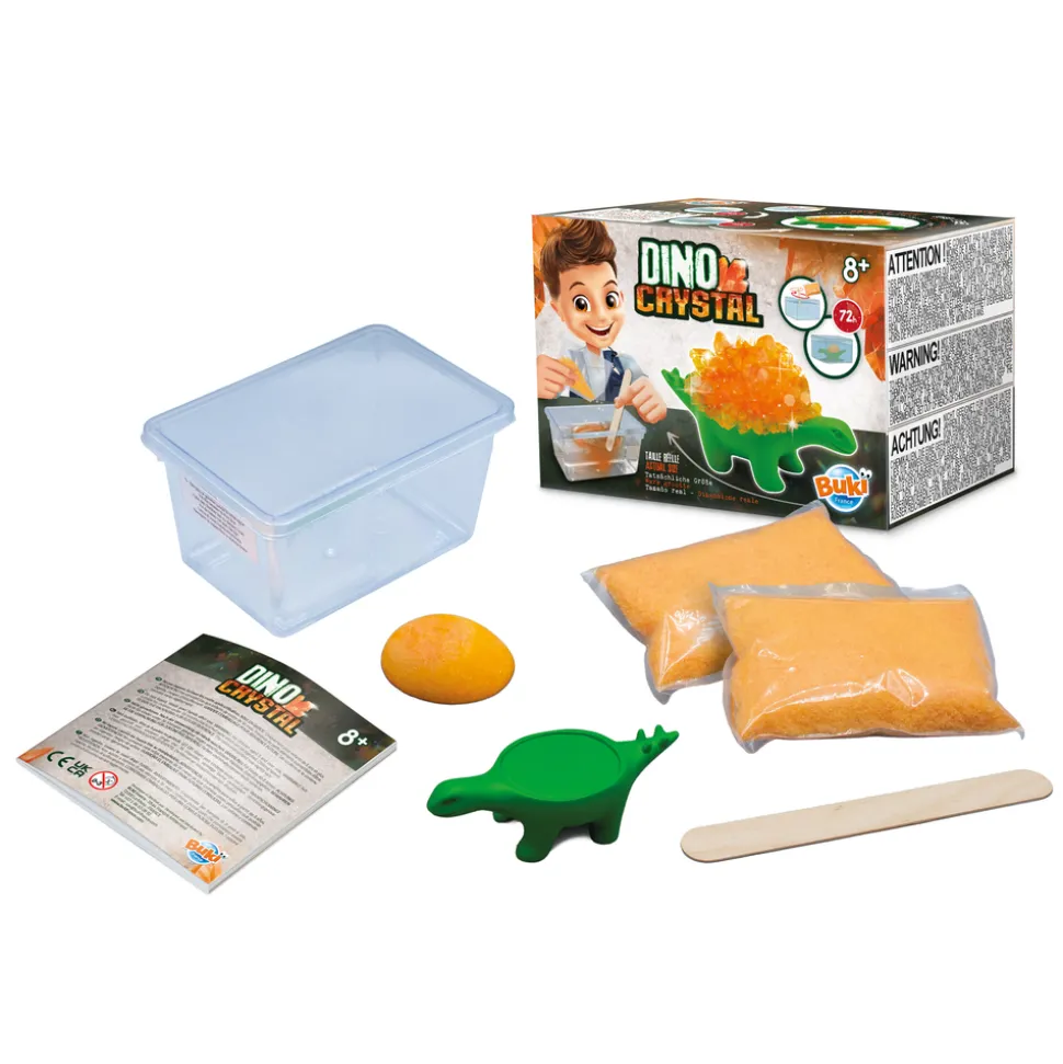 BUKI - Coffret dinosaures en cristaux