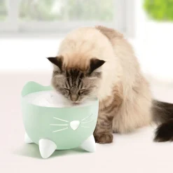CAT IT - Abreuvoir Pixi pour chat 20x20x17cm vert