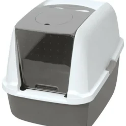 CAT IT - Maison de toilette bac a litiere pour chat - catit - airsift regular - systeme de filtration intégré - l. 57 x l. 39 x h. 46,5