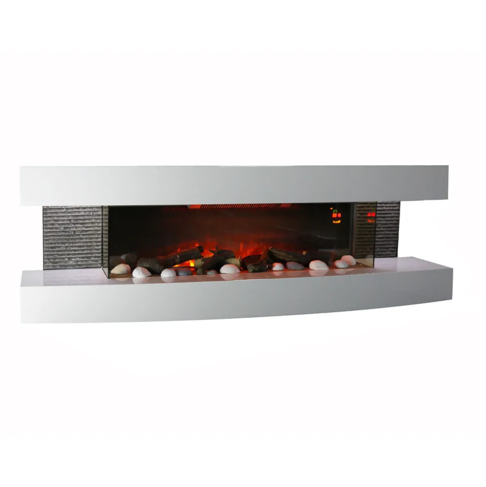 Chemin'arte cheminée électrique 2000w - lounge 3xl