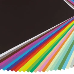 CLAIREFONTAINE - Feuille de couleur Maya (270g) 50x70 cm - Gris clair