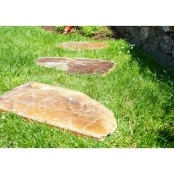 CLASSGARDEN - Pas japonais corten irrégulier - pack de 12 pièces