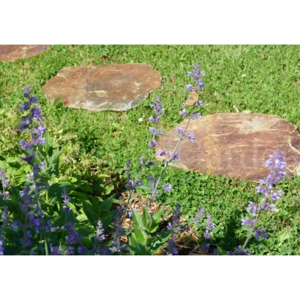 CLASSGARDEN - Pas japonais corten irrégulier - pack de 18 pièces