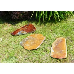 CLASSGARDEN - Pas japonais corten irrégulier - pack de 16 pièces