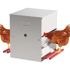 COPELE - Mangeoire 2 côtés 50 kg pour 30 poules