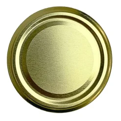 100 couvercles Or TO 63 (pasteurisable sans flip)