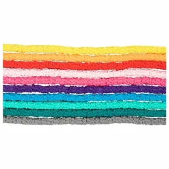 CREOTIME - Perles plates en terre cuite 10 couleurs - ø 6 mm