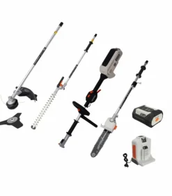 DAEWOO - Pack outil multifonction 62v 4 en 1 sans fil, avec batterie 4ah et chargeur - daewoo dalmt62bl