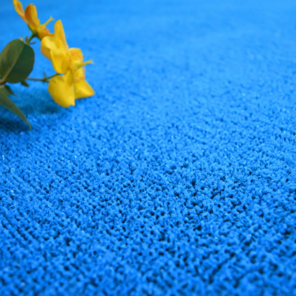 DÉCOWEB - Gazon artificiel blue lagoon - 7mm - rouleau de 2m x 8m