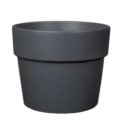 DEROMA - Pot Vaso Perfetto Bigband en terre cuite émaillée Epoxy Cendre Ø39cm