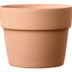 DEROMA - Pot Vaso Perfetto White en terre cuite - H.30,8 x D.39 m
