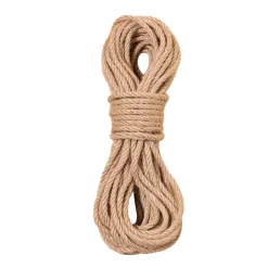 DOWNYPAWS - Arbre à chat corde en coton -corde de chanvre artisanale diy-8 mm 20 m